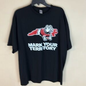 Gardner-Webb Bulldogs Mark Your Territory Tee T-shirt Size 2XL